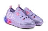 Pantofi Sport LED Bibi Space Kitty 24 EU, Mov, BIBI Shoes