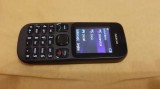 NOKIA 100 , FUNCTIONEAZA IN VODAFONE , SE VINDE CU INCARCATOR ., Negru