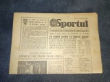 ZIARUL SPORTUL 18 SEPTEMBRIE 1983 ETAPA