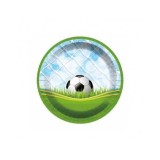 Set 8 farfurii fotbal 18 cm