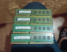 Memorii ram 8gb DDR3 1333mhz (4x2gb) pentru desktop Marca Samsung, perfect functionale