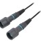 Patch Cord Fibră Optică Duplex Multimod Tip Baionetă