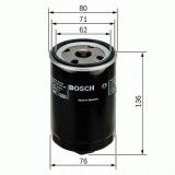 Filtru ulei VW PASSAT (3A2, 35I) (1988 - 1997) BOSCH 0 451 103 280