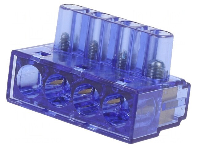 Bară de Conexiuni cu Șurub 6-16mm&sup2; 750V