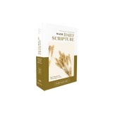 Nasb, Daily Scripture, Super Giant Print, Paperback, White/Gold, 1995 Text, Comfort Print: 365 Days to Read Through the Whole Bible in a Year
