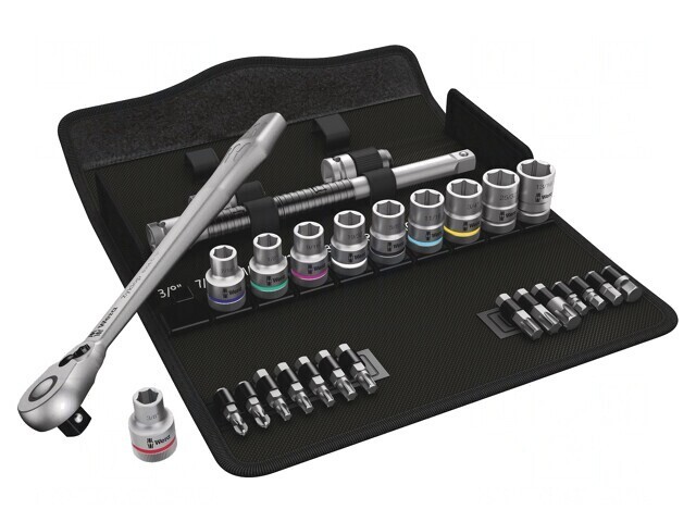 Set Chei Tubulare 1/2 Zyklop 28 Bucăți