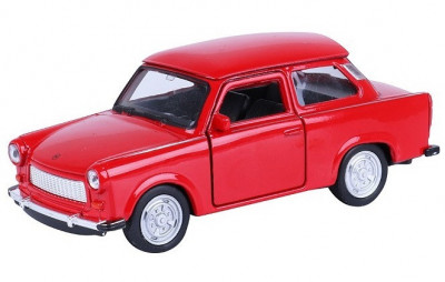 Macheta Welly Trabant 601 Rosu 1:34 A884T601C foto