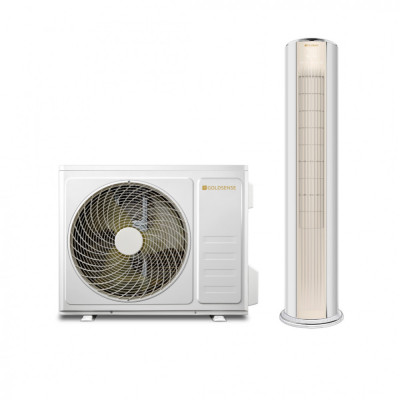 Aparat de aer conditionat Goldsense tip Coloana 24000 BTU/h, Filtrare Carbon, Super Silent Auto curatare, White foto