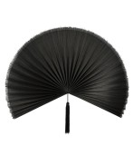 Cumpara ieftin Evantai decorativ bambus negru Nanka 60x123x4h