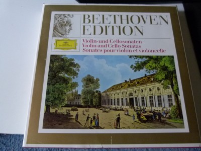 Concerte pt. vioara, violoncel - Beethoven, W. Kempff,Y. Menuhin,P. Fournier box foto