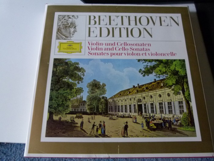 Concerte pt. vioara, violoncel - Beethoven, W. Kempff,Y. Menuhin,P. Fournier box