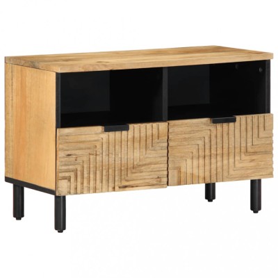 vidaXL Dulap TV maro 70x33x46 cm lemn masiv de mango foto