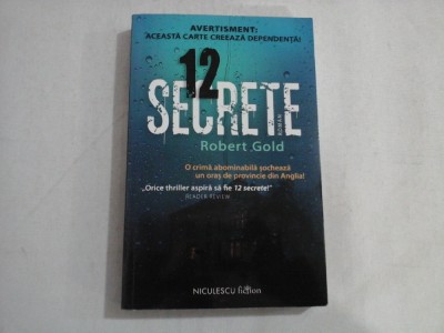 12 SECRETE - ROBERT GOLD foto