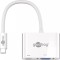 Adaptor multiport USB Type C la USB Type C +VGA alb Goobay
