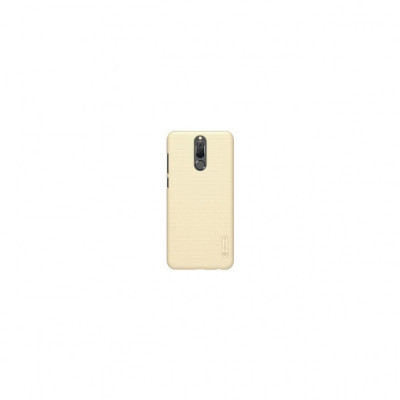Husa Huawei Mate 10 Lite + Folie Protectie-Nillkin Frosted Shield Gold foto