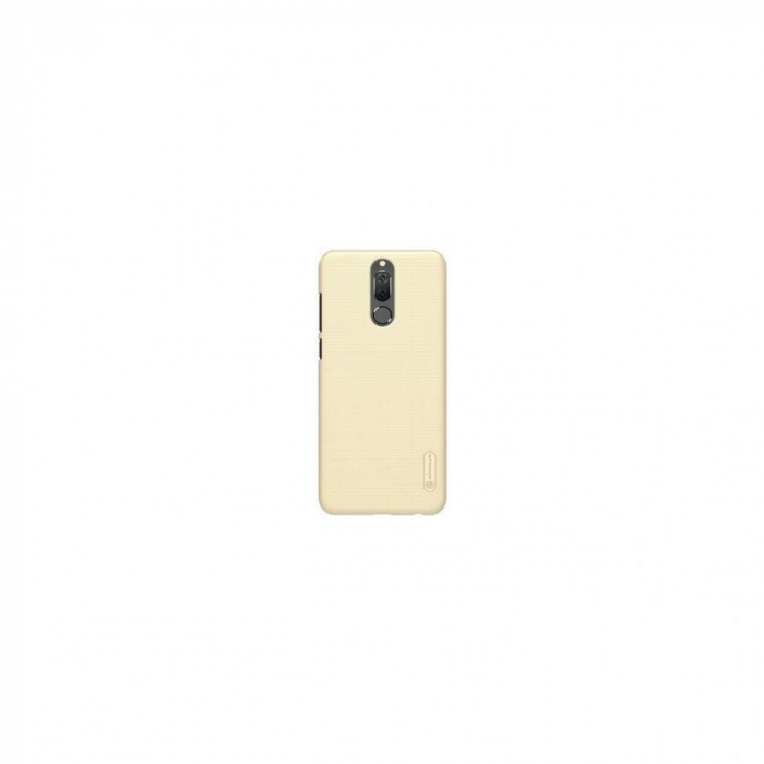 Husa Huawei Mate 10 Lite + Folie Protectie-Nillkin Frosted Shield Gold