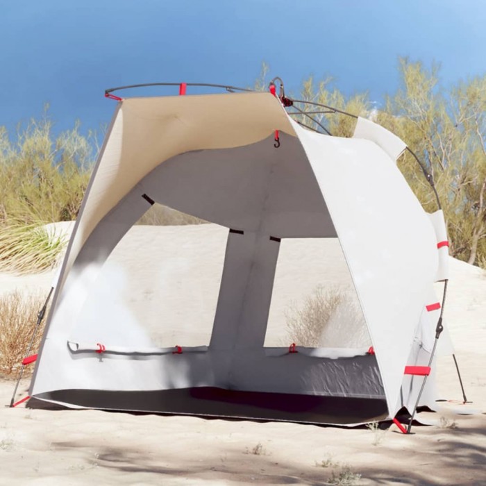 Gossi cort camping 2 persoane gri impermeabil setare rapida