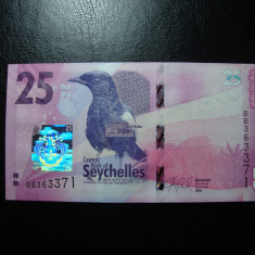 SEYCHELLES 25 RUPII UNC