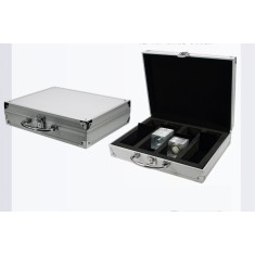 Valiza pentru 100 monede in capsule patrate de 50 x 50mm