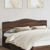 vidaXL Tăblie cap cu headboard Stejar &icirc;nchis 200 cm Lemn compozit 888624