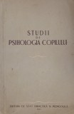 Carte Studii de Psihologia Copilului Autori L. I. Bojovici, A. N. Leontev
