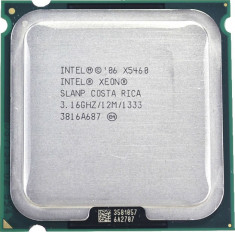 Procesor Xeon X5460 Quad Core 3.16Ghz 12Mb modat la sk 775 performante de Q9650 foto