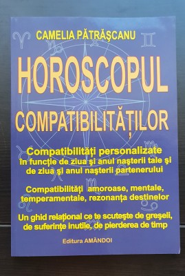 Horoscopul compatibilităților - Camelia Pătrășcanu foto