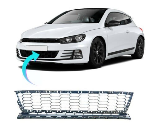 Grila bara de protectie Vw Scirocco (1k8), 2014-, Fata, Central, Aftermarket