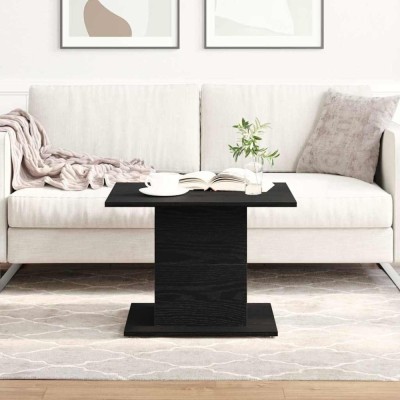 vidaXL Masă de cafea Stejar negru 55.5 x 55.5 x 40 cm Lemn compozit 862717 foto