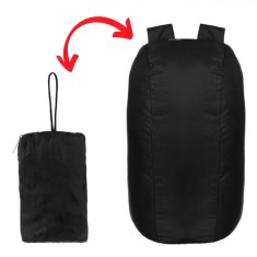Rucsac Pliabil, Capacitate 10L, Negru