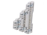 Terminal &Icirc;mbinare Șine 0,5-4mm2 3 Piste 6 Borne Gri 6,4mm