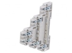 Terminal &Icirc;mbinare Șine 0,5-4mm2 3 Piste 6 Borne Gri 6,4mm