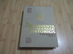 DOCUMENTA ROMANIAE HISTORICA - TARA ROMANEASCA - VOL. XI - 1975 foto