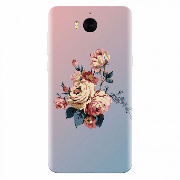 Husa silicon pentru Huawei Y5 2017, Roses