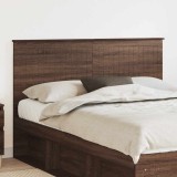 vidaXL Tăblie cap cu headboard Stejar &icirc;nchis 150 cm Lemn compozit 887755