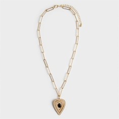 Colier Avon Pia Heart , eleganta stralucitoare, detalii perlate si rafinament cu inima