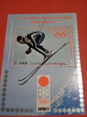 YEMEN, SAPPORO 72 - COLI?A MNH foto