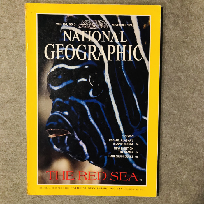 Revista National Geographic 1993 USA November