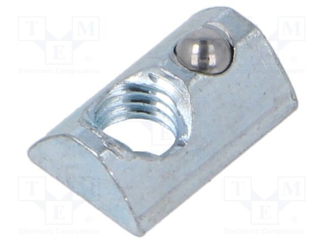 Piuliță &icirc;n T pentru profile 8mm M5 oțel zinc FATH