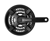 Angrenaj pedalier SHIMANO FC-TY301, 6/7/8 viteze, 150mm 42x34x24 Cod:Y904