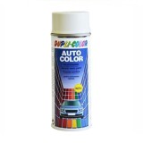 Vopsea Spray Auto Skoda Alb Candy 1026 DUPLI-COLOR 400ml - Retus Auto, Rezistenta UV, Uscare Rapida