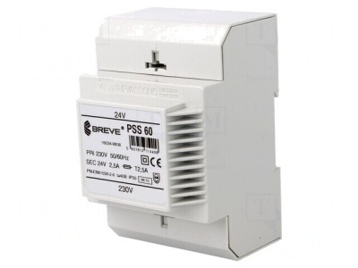 Transformator 60VA 230V AC 24V foto