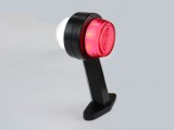 Lampa Gabarit LED Mini Alb-Rosu 12-24V Brat Flexibil 155mm 18 LED IP68 Universal Auto Camion Remorca