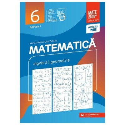 Matematica. Algebra, geometrie. Clasa a VI-a. Consolidare. Partea I foto
