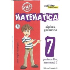 Matematica. Algebra, geometrie. Clasa a VII-a, semestrul 2 - Anton Negrila