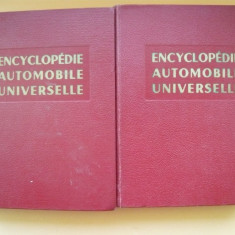 ENCYCLOPEDIE AUTOMOBILE UNIVERSELLE - 2 volume