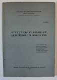 STRUCTURA PLANURILOR DE INVATAMANT IN DIFERITE TARI , studiu elaborat de VASILE ILIESCU ...NICOLAE SACALIS , 1972