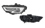 Far Audi A3 (8v), 05.2016-, E-Tron, partea Stanga, bi-xenon; cu lumina timp de zi tip LED; D5S+LED+PWY24W; electric; fara ballast; cu motor, Valeo