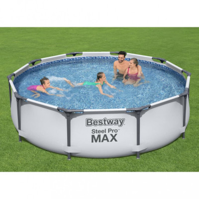 Bestway Set de piscină Steel Pro MAX, 305x76 cm foto