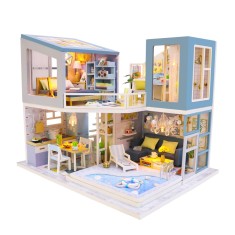 Casa in miniatura 3D, First meet, DIY, 23x18x18.7cm